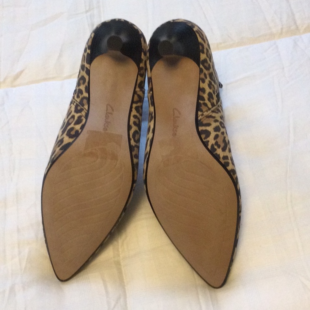 Clarks Leopard Boots - Picture 2 of 2